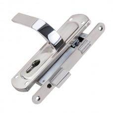 Корпус замка Punto с ручкой LOCKSET25.ORION.5558-1 SN/CP мат.никель/хром