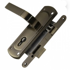 Корпус замка Punto с ручкой LOCKSET25.ORION.5558-1 AB бронза