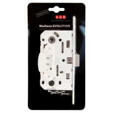 B01102.50.FM.567 AGB Защелка врезная WC (белый) MEDIANA EV. (инд.упак+B01000.13)