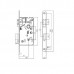 Замок сантехнический Vela V7504-WC-ZN