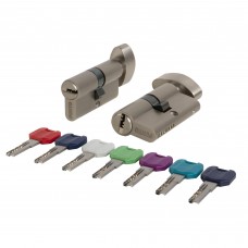 Цилиндровый механизм Punto MaxPro7002Knob 60mm(25+10+25) SN никель 7key