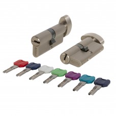 Цилиндровый механизм Punto MaxPro7002Knob 80mm(45+10+25) SN никель 7key